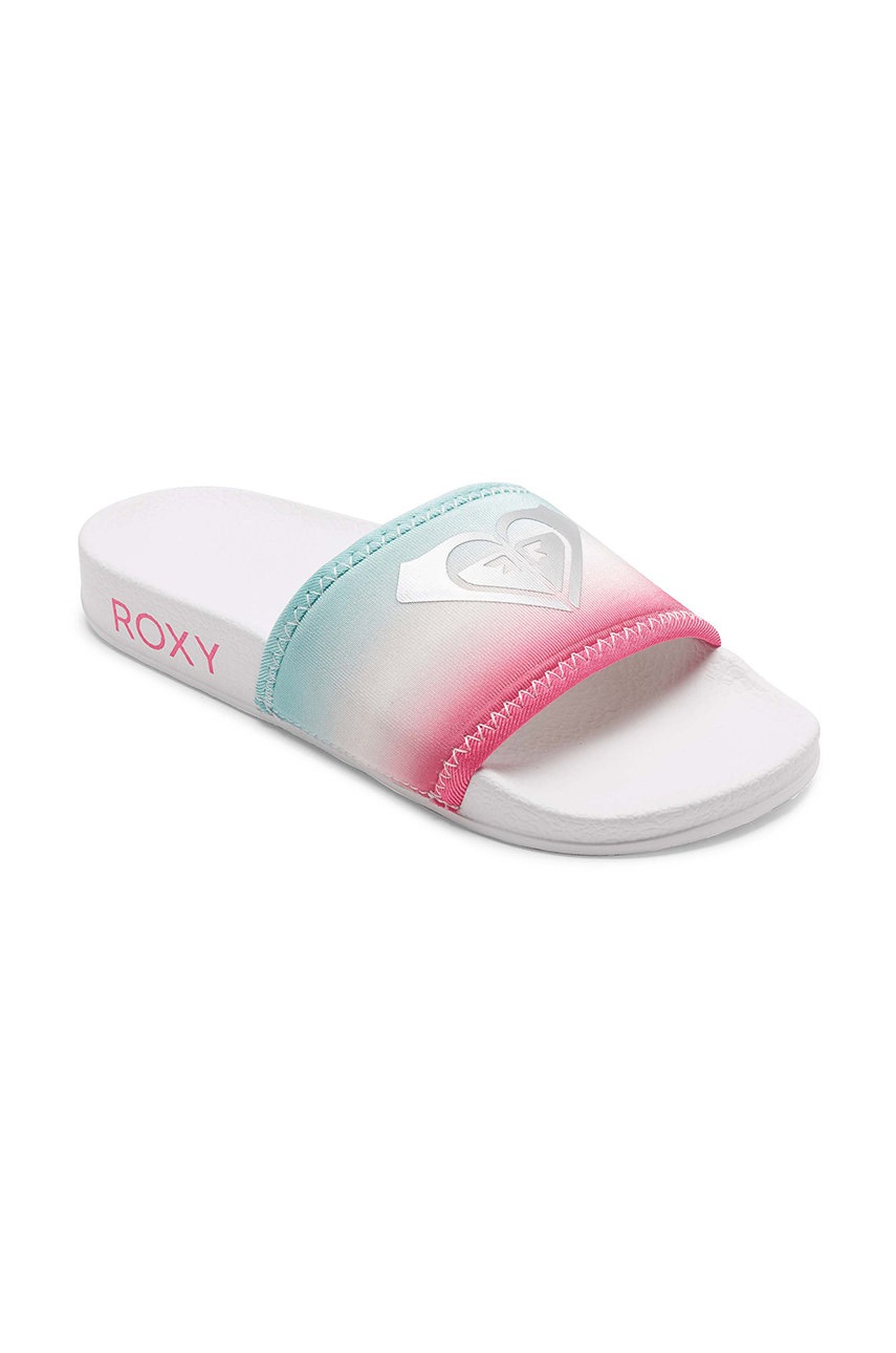 

Дитячі шльопанці Roxy колір білий
