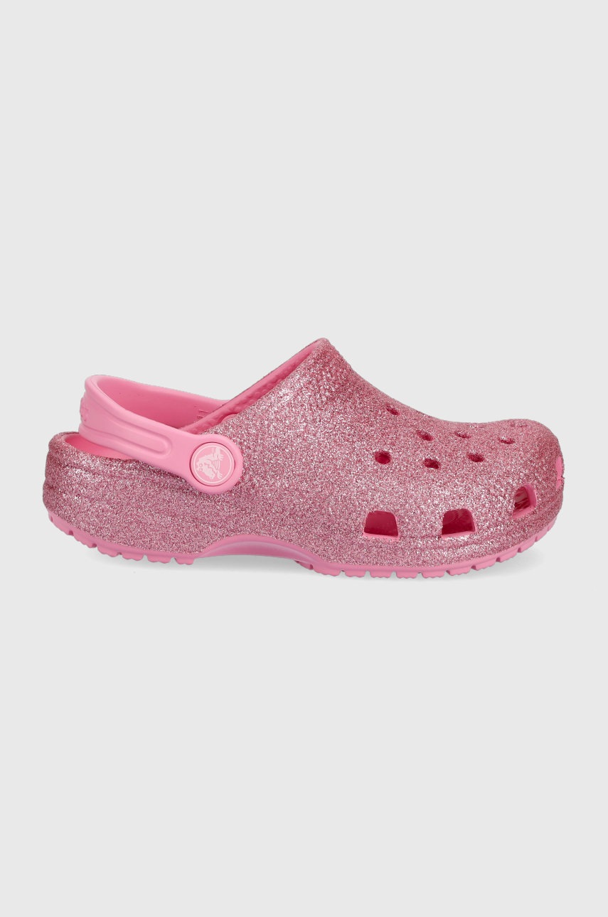 

Дитячі шльопанці Crocs колір фіолетовий