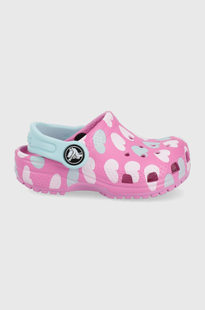 Crocs slapi copii culoarea roz 2023 ❤️ Pret Super answear imagine noua 2022