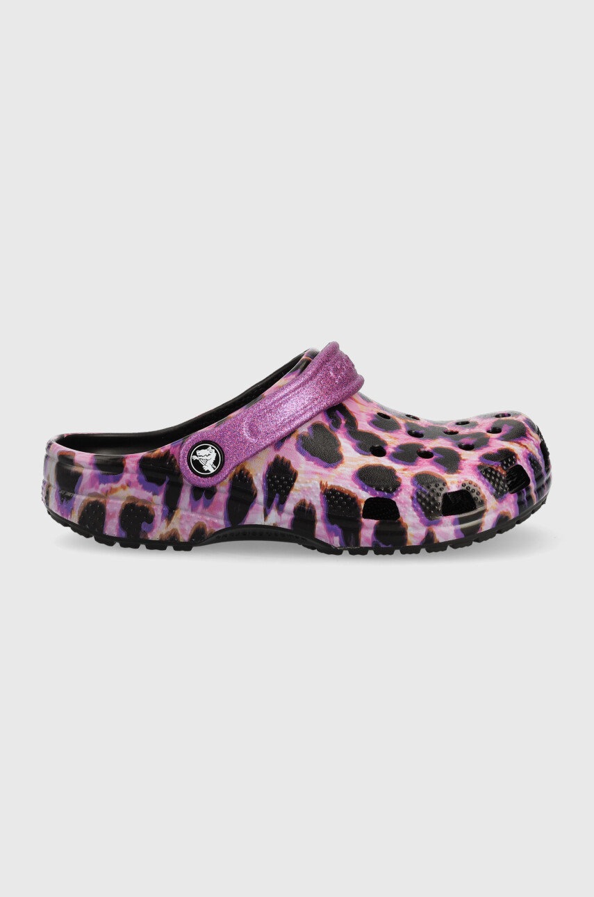 

Детски чехли Crocs в лилаво, Виолетов