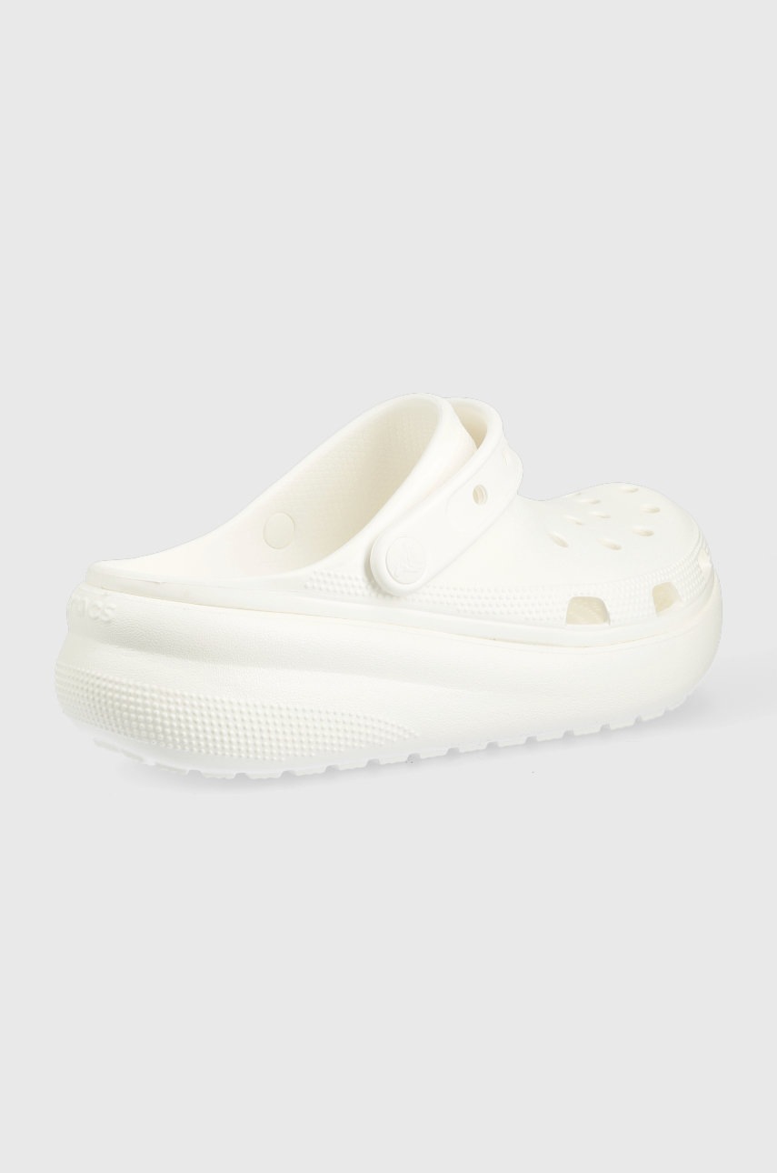 

Детские шлепанцы Crocs цвет белый