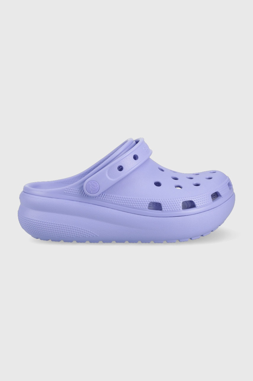 Детские шлепанцы Crocs цвет фиолетовый в Кропивницком Детские шлепанцы Crocs цвет фиолетовый в Кропивницком