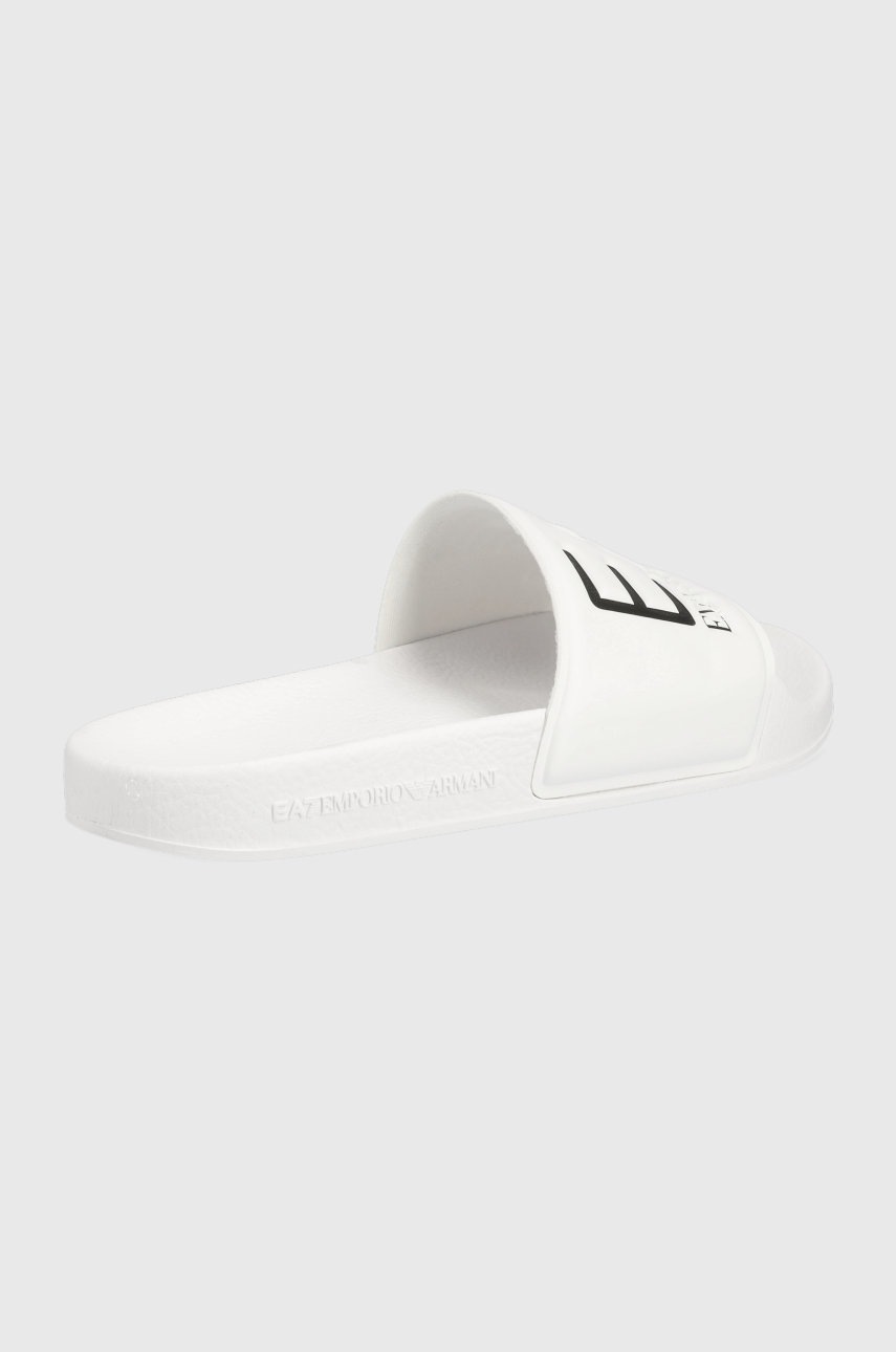 

Дитячі шльопанці EA7 Emporio Armani колір білий