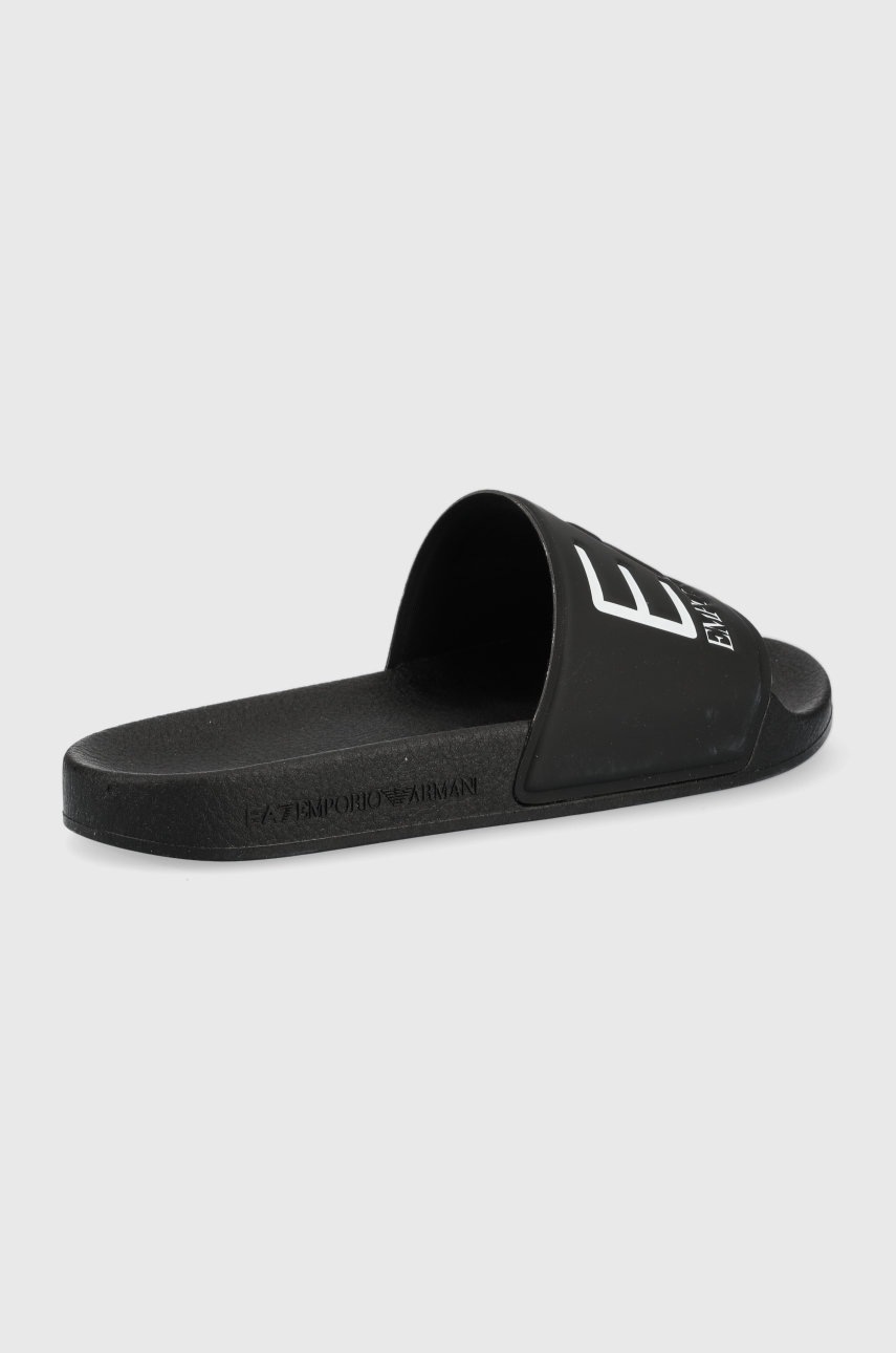 

Детские шлепанцы EA7 Emporio Armani цвет чёрный