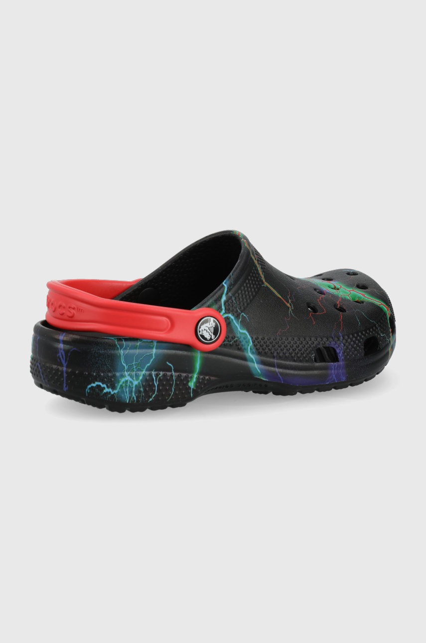 

Детские шлепанцы Crocs цвет чёрный