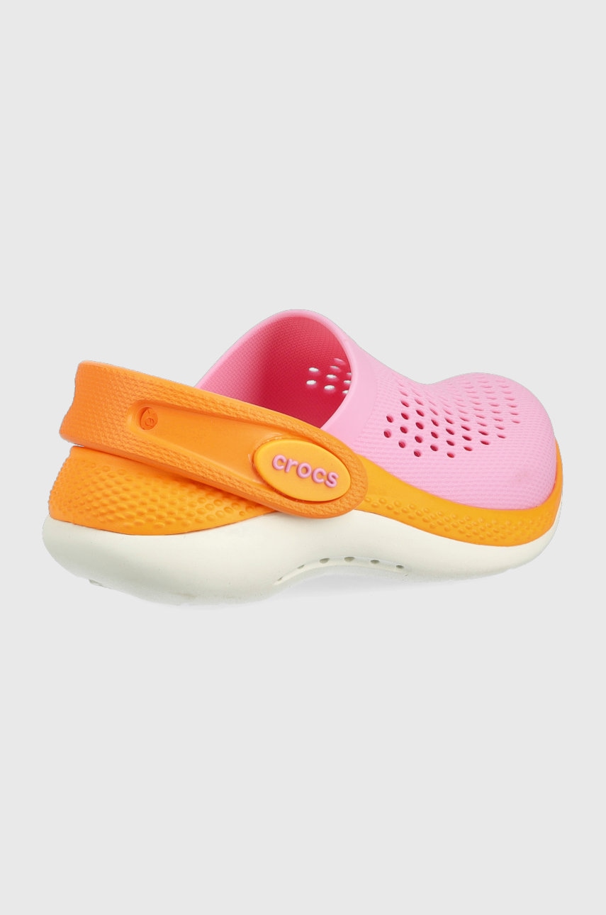 

Дитячі шльопанці Crocs колір фіолетовий