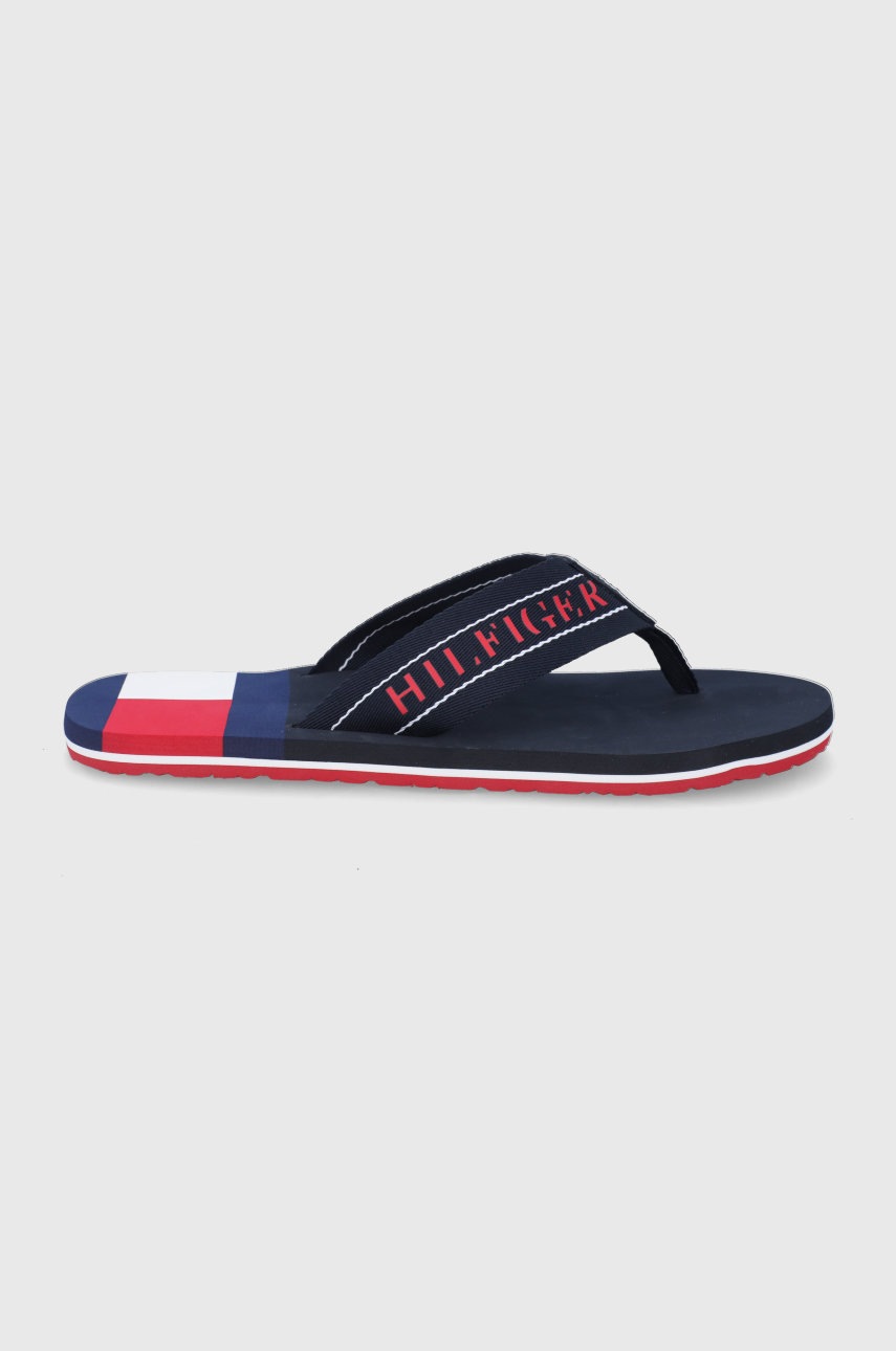 

Джапанки Tommy Hilfiger мъжки в тъмносиньо, Тъмносин