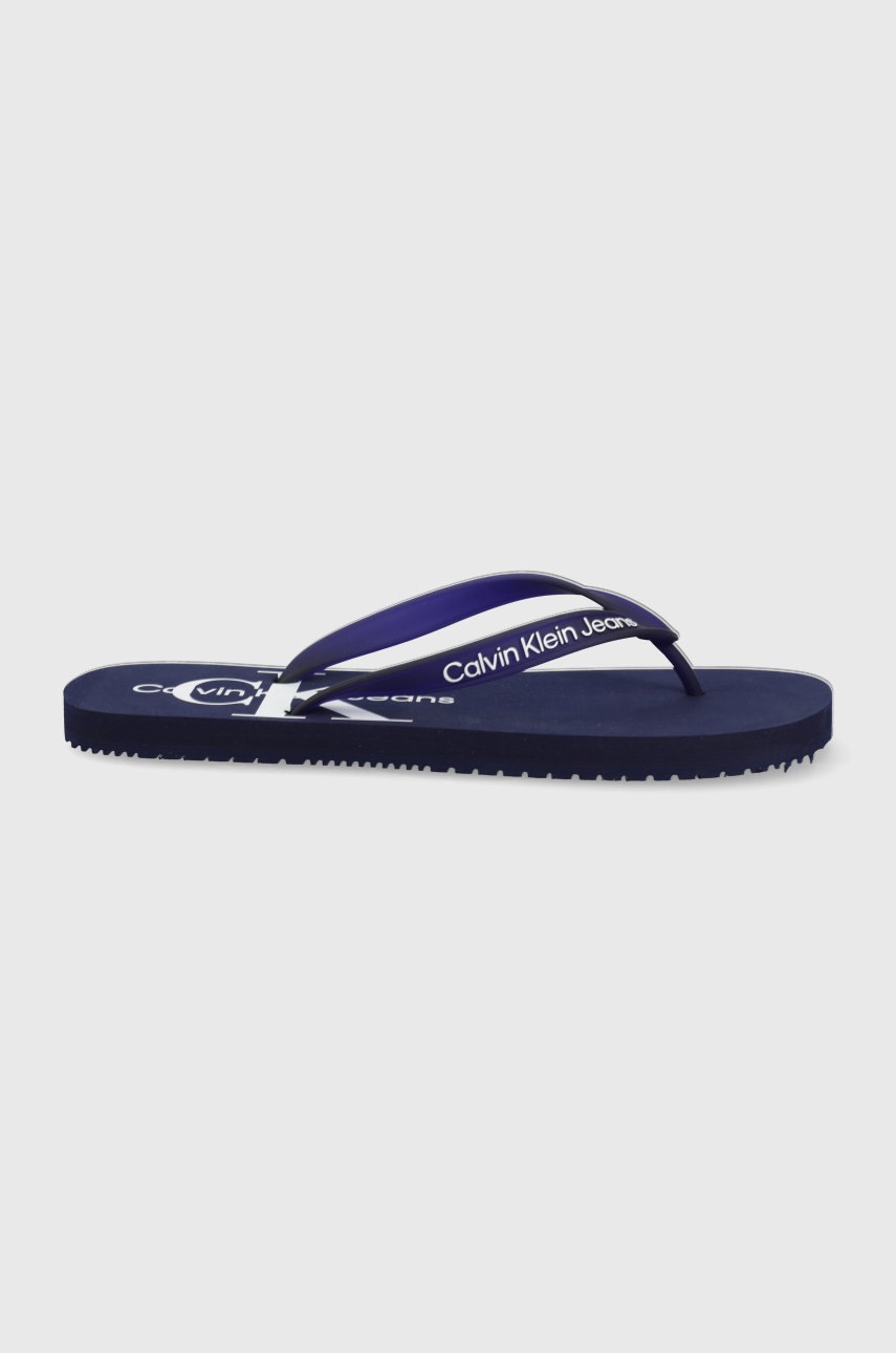 

Джапанки Calvin Klein Jeans мъжко в тъмносиньо, Тъмносин