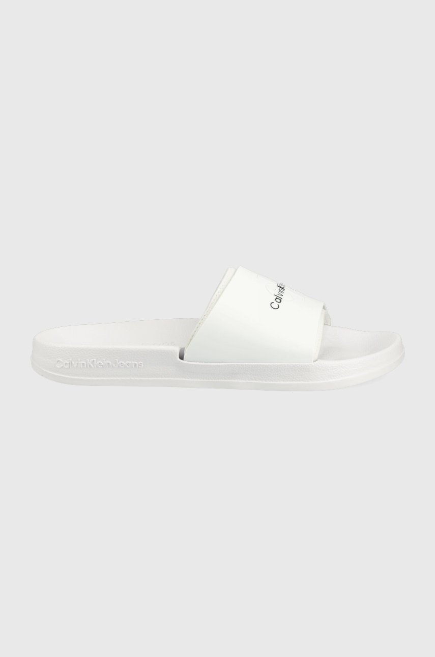 

Чехли Calvin Klein Jeans в бяло, Бял
