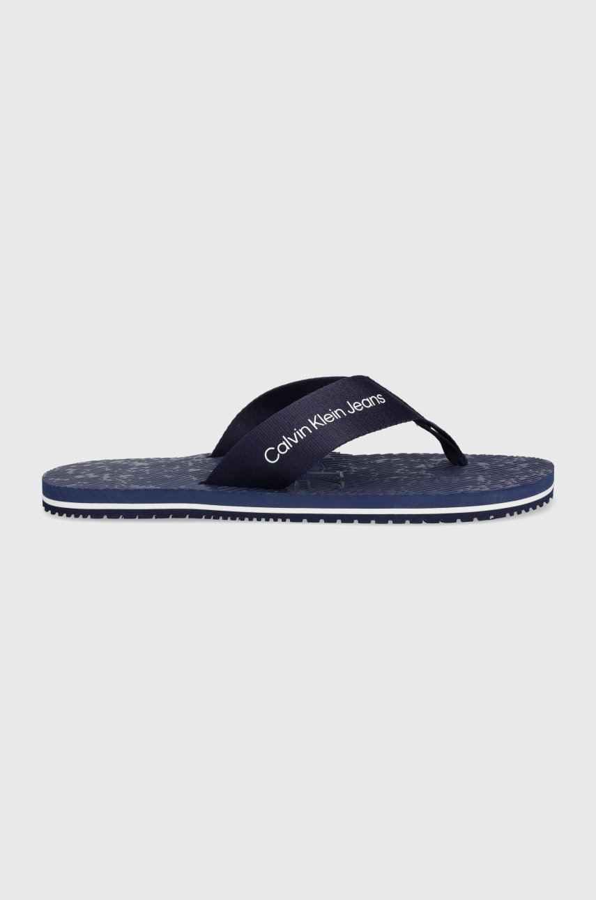 

Джапанки Calvin Klein Jeans в тъмносиньо, Тъмносин