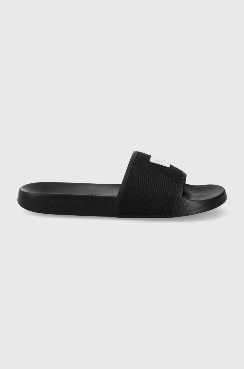 

Чехли Calvin Klein Jeans мъжко в черно, Черен