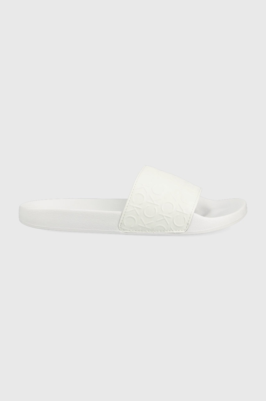

Чехли Calvin Klein в бяло, Бял