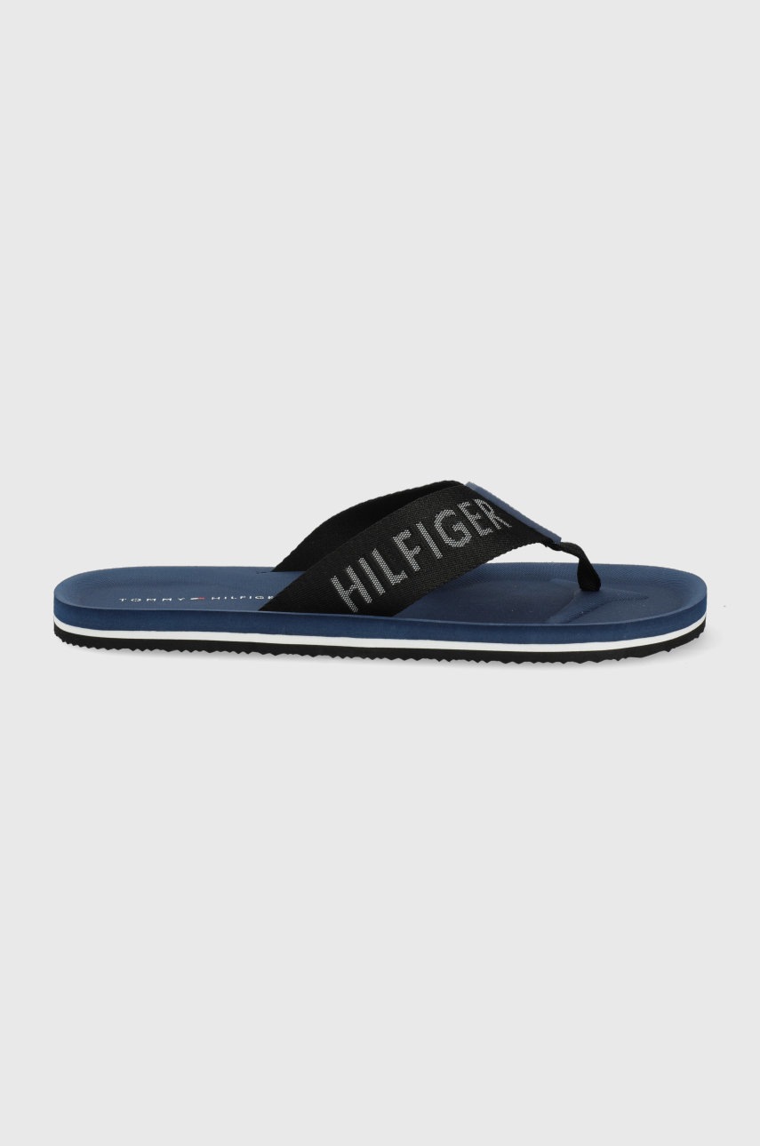 

Джапанки Tommy Hilfiger мъжко в черно, Черен