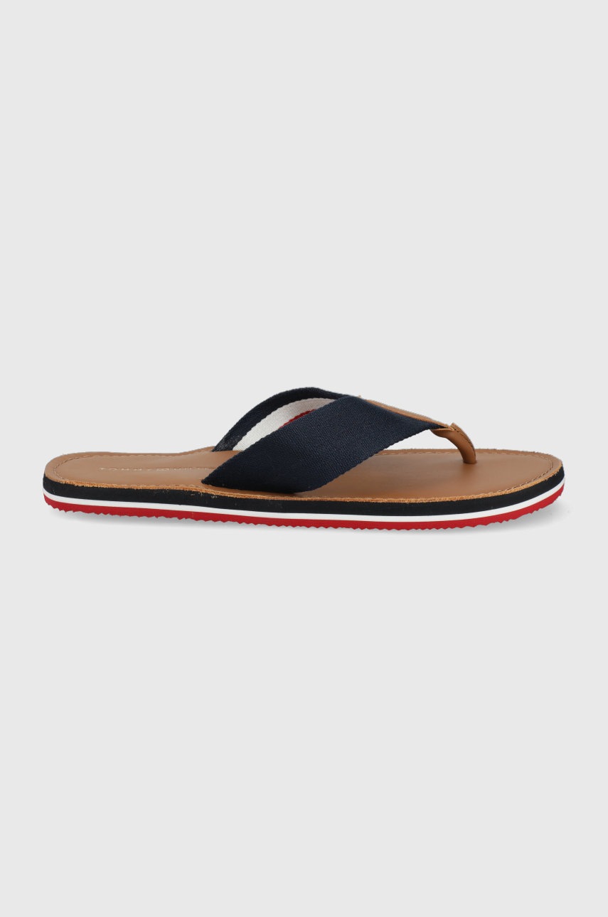 

Джапанки Tommy Hilfiger мъжко в тъмносиньо, Тъмносин
