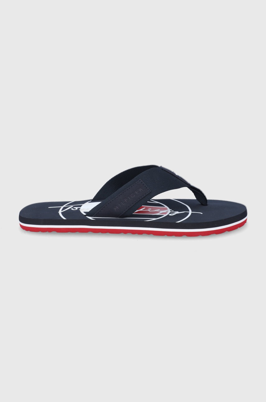

Джапанки Tommy Hilfiger мъжко в тъмносиньо, Тъмносин