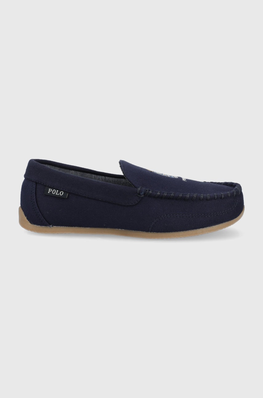 

Мокасини Polo Ralph Lauren Declan Bear мъжки в тъмносиньо, Тъмносин