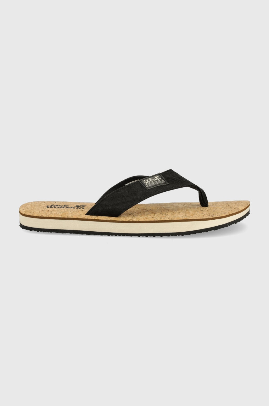 Jack Wolfskin slapi barbati, culoarea negru