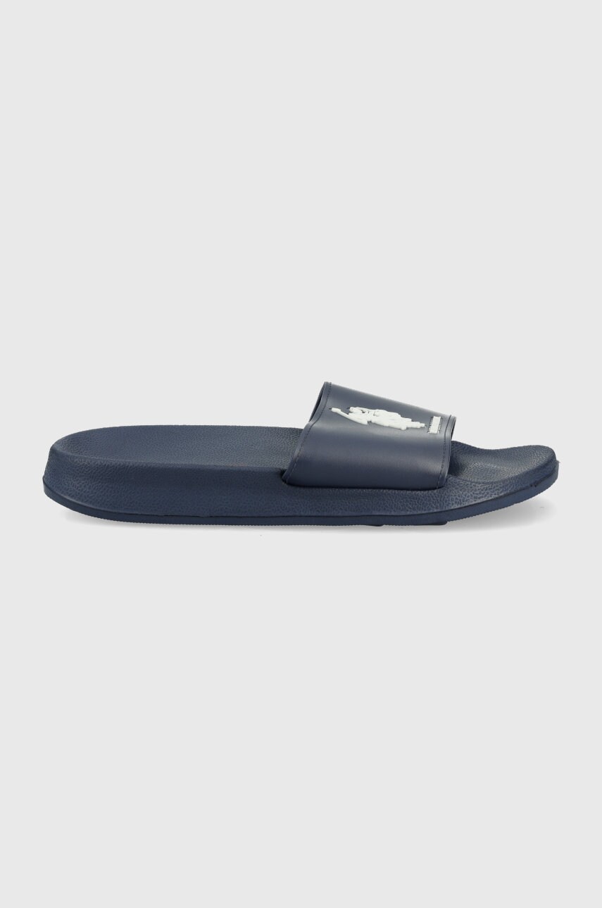 U.s. polo assn. papuci barbati, culoarea albastru marin