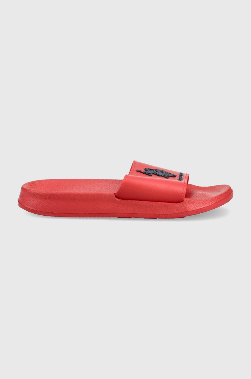 U.S. Polo Assn. papuci barbati, culoarea rosu answear.ro imagine noua 2022