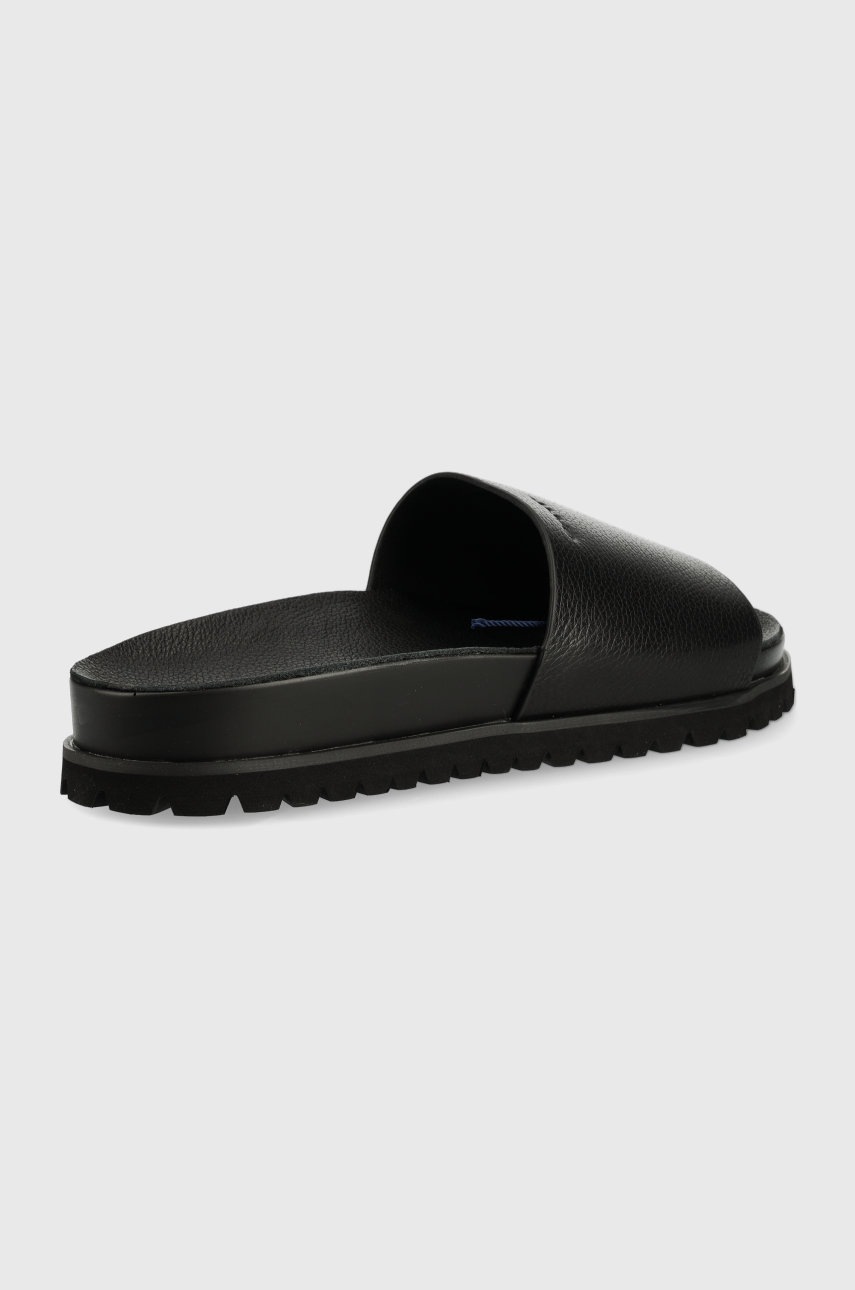 

Кожаные шлепанцы Gant Primapal мужские цвет чёрный