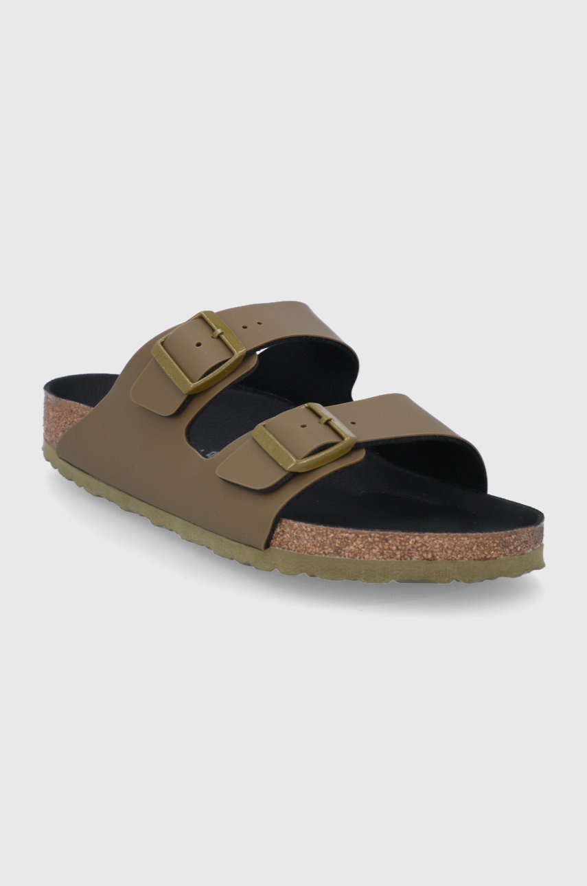 

Шльопанці Birkenstock Arizona чоловічі колір зелений