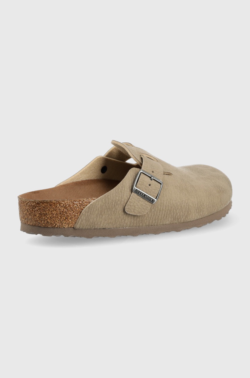 

Шлепанцы Birkenstock Boston мужские цвет серый