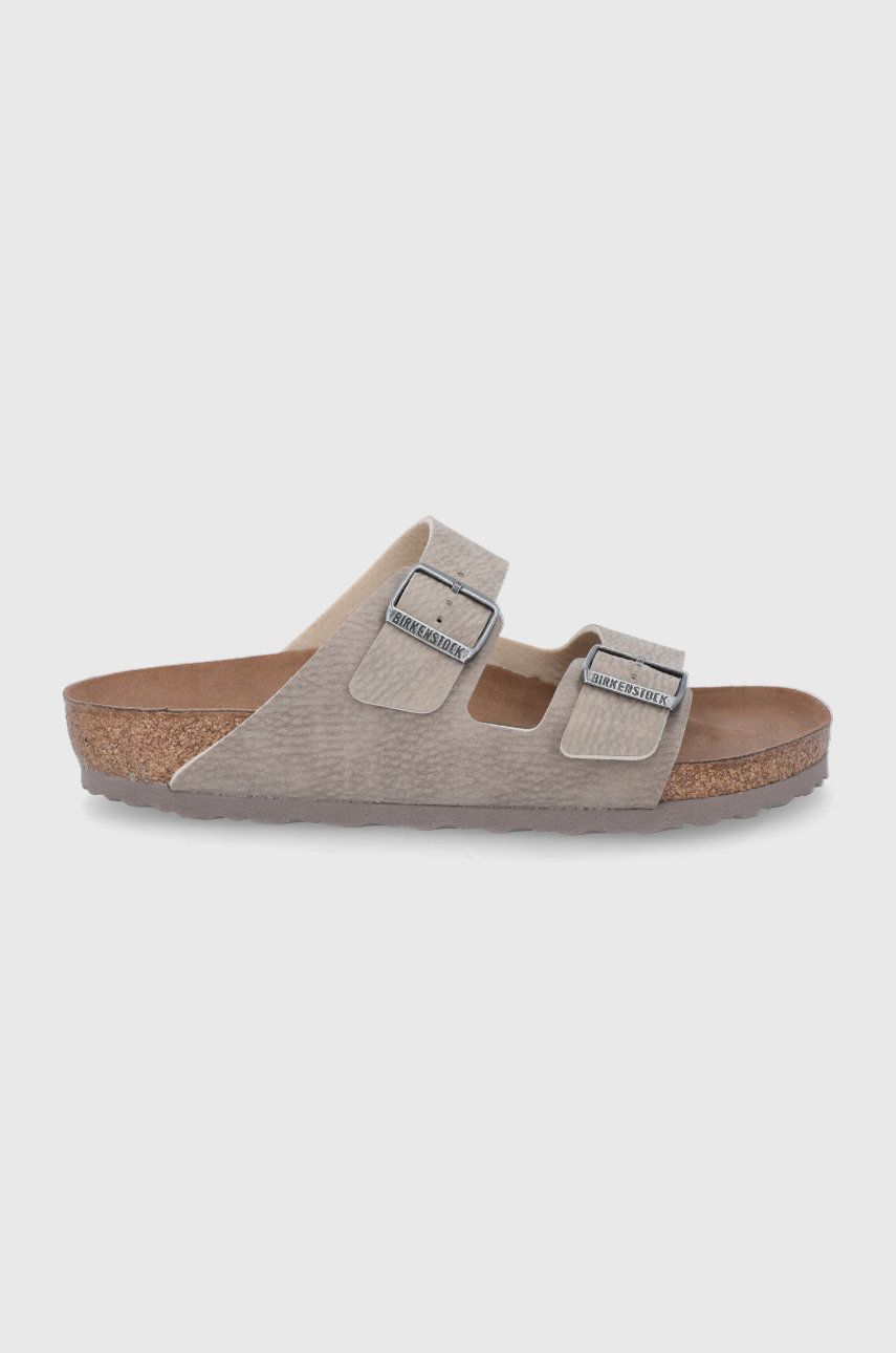 Birkenstock papuci Arizona barbati, culoarea gri answear.ro imagine noua