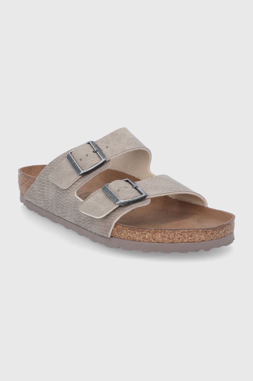

Шльопанці Birkenstock Arizona чоловічі колір сірий
