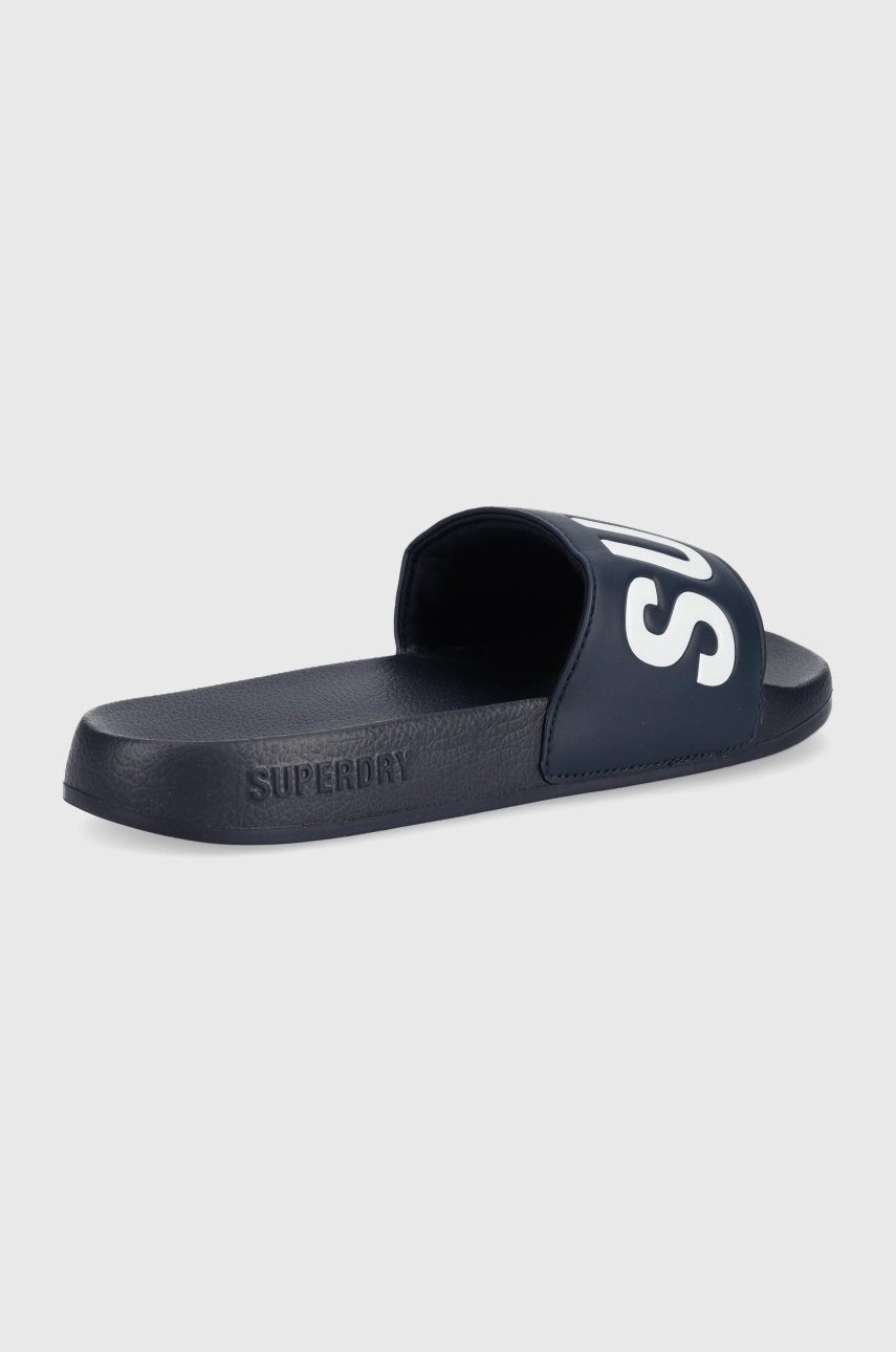

Шльопанці Superdry чоловічі колір синій