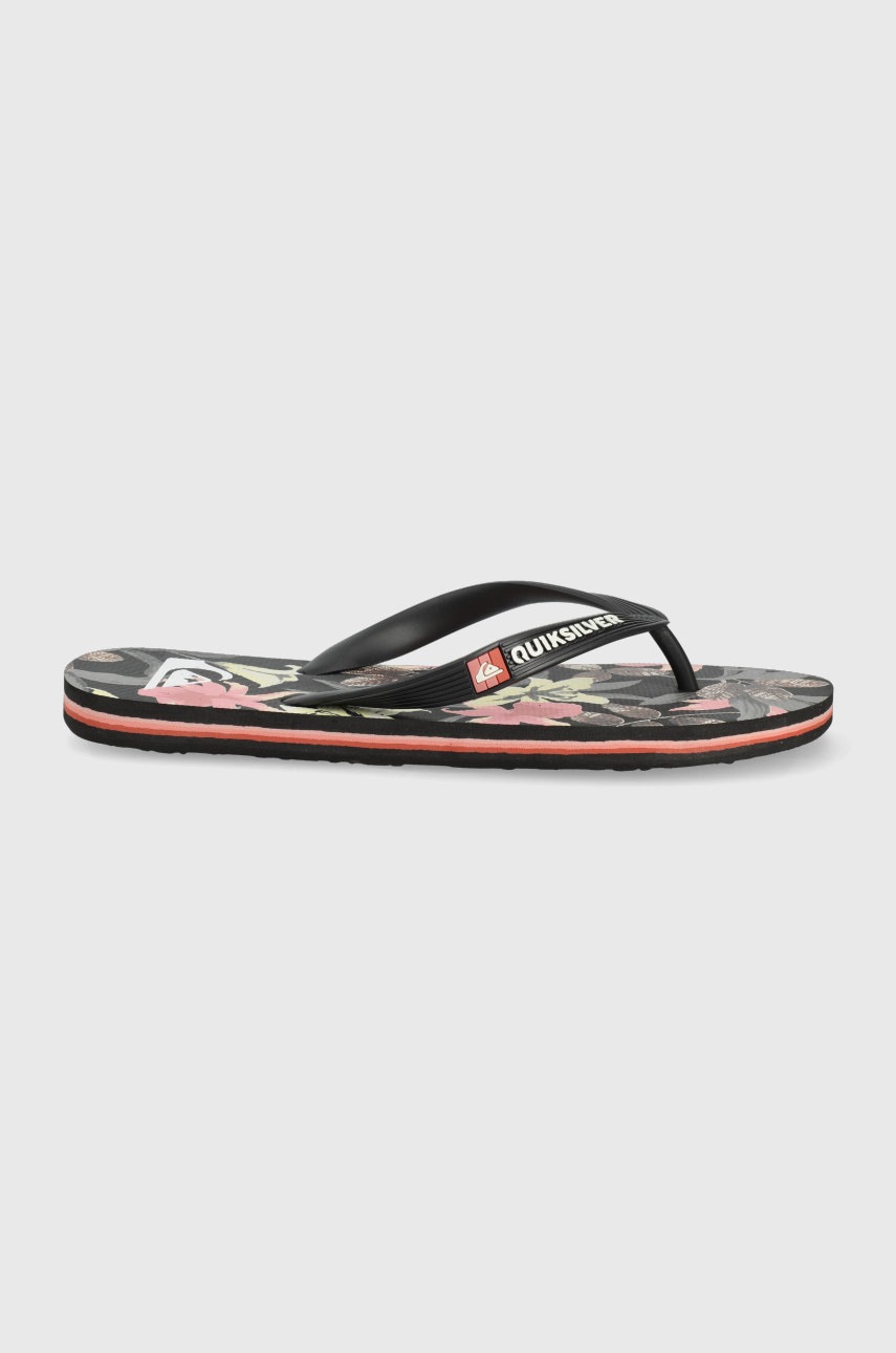 Quiksilver slapi barbati, culoarea negru