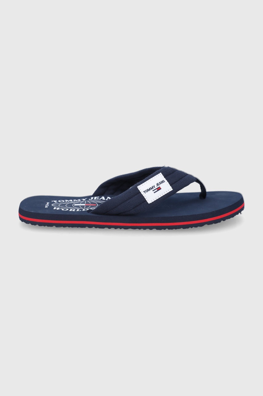

Джапанки Tommy Jeans мъжко в тъмносиньо, Тъмносин