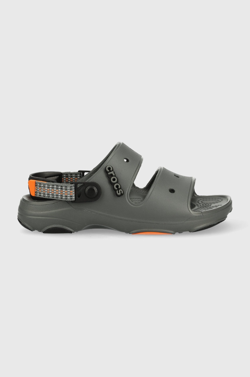 

Чехли Crocs в сиво, Сив