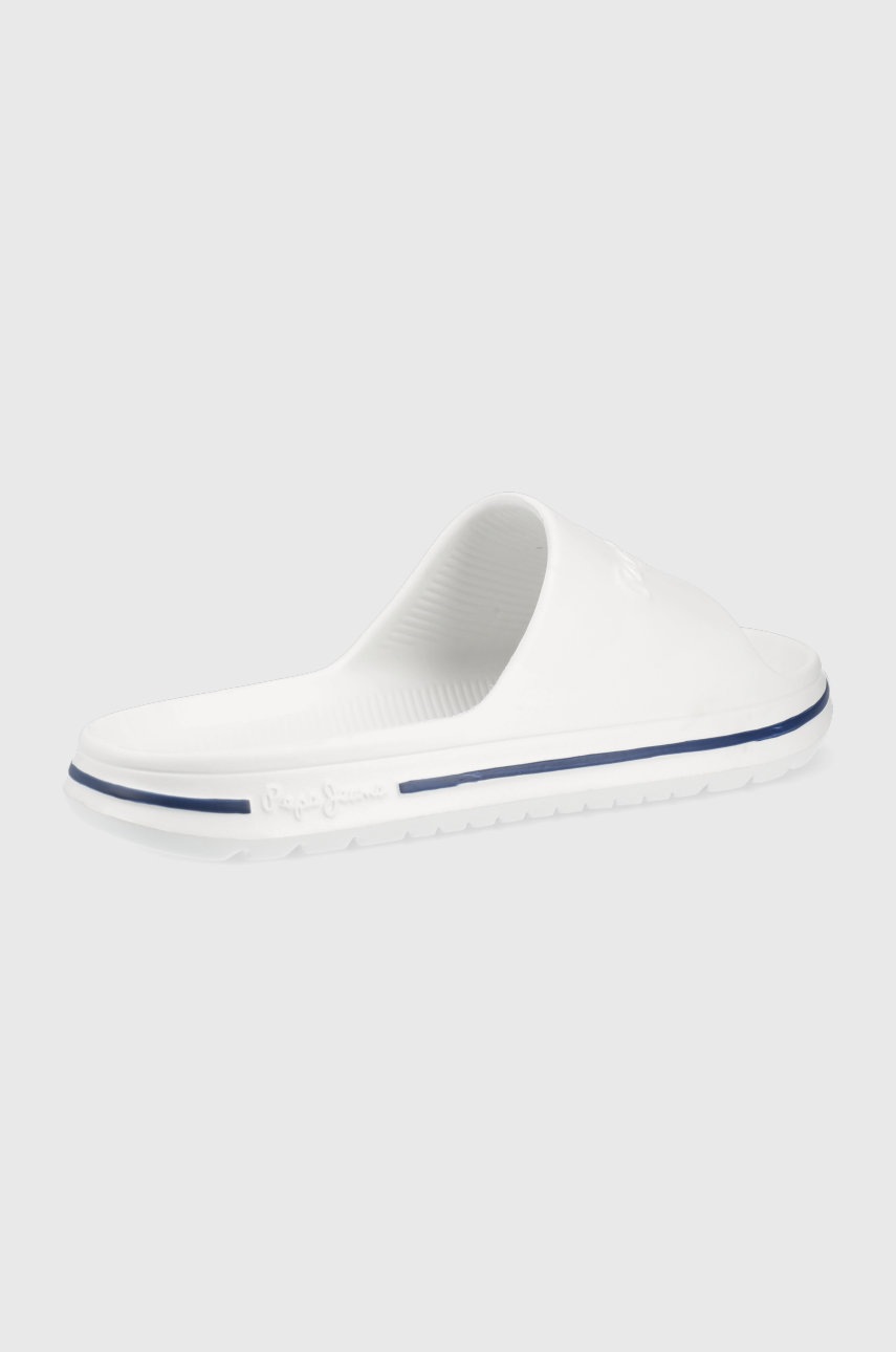 

Шльопанці Pepe Jeans Beach Slide чоловічі колір білий