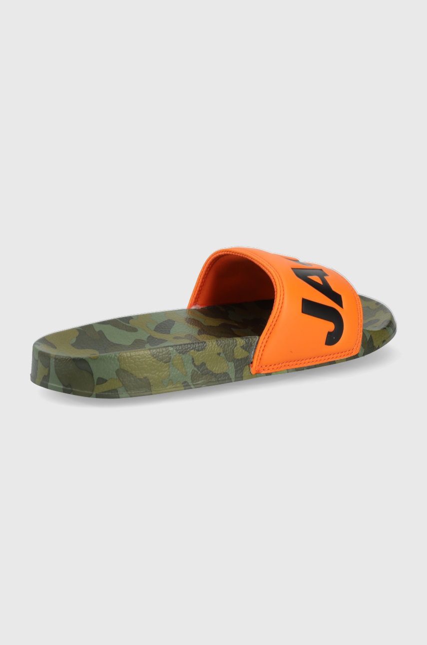 

Шльопанці Jack & Jones чоловічі колір помаранчевий