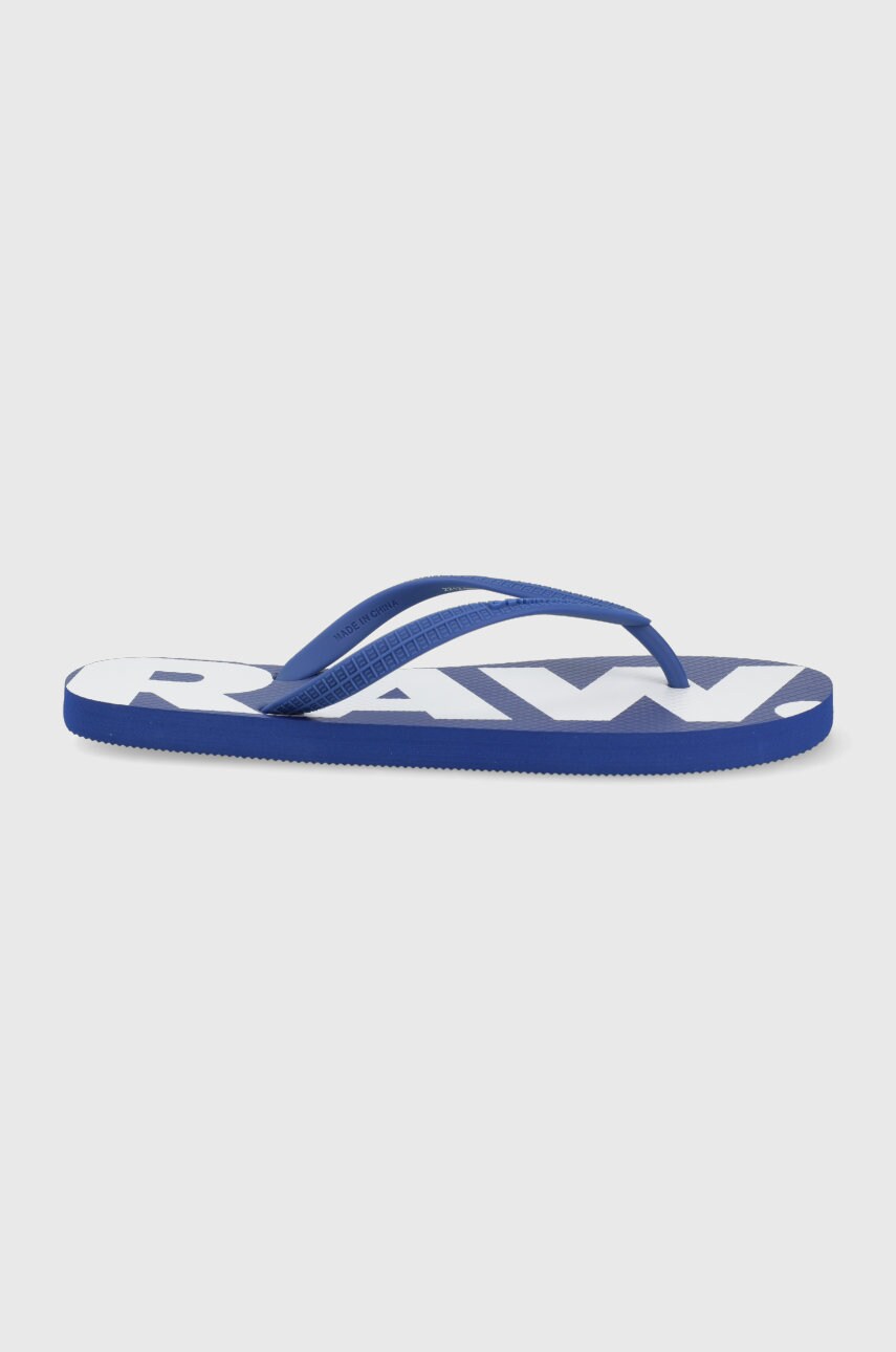 G-star raw slapi dend ii barbati, culoarea albastru marin