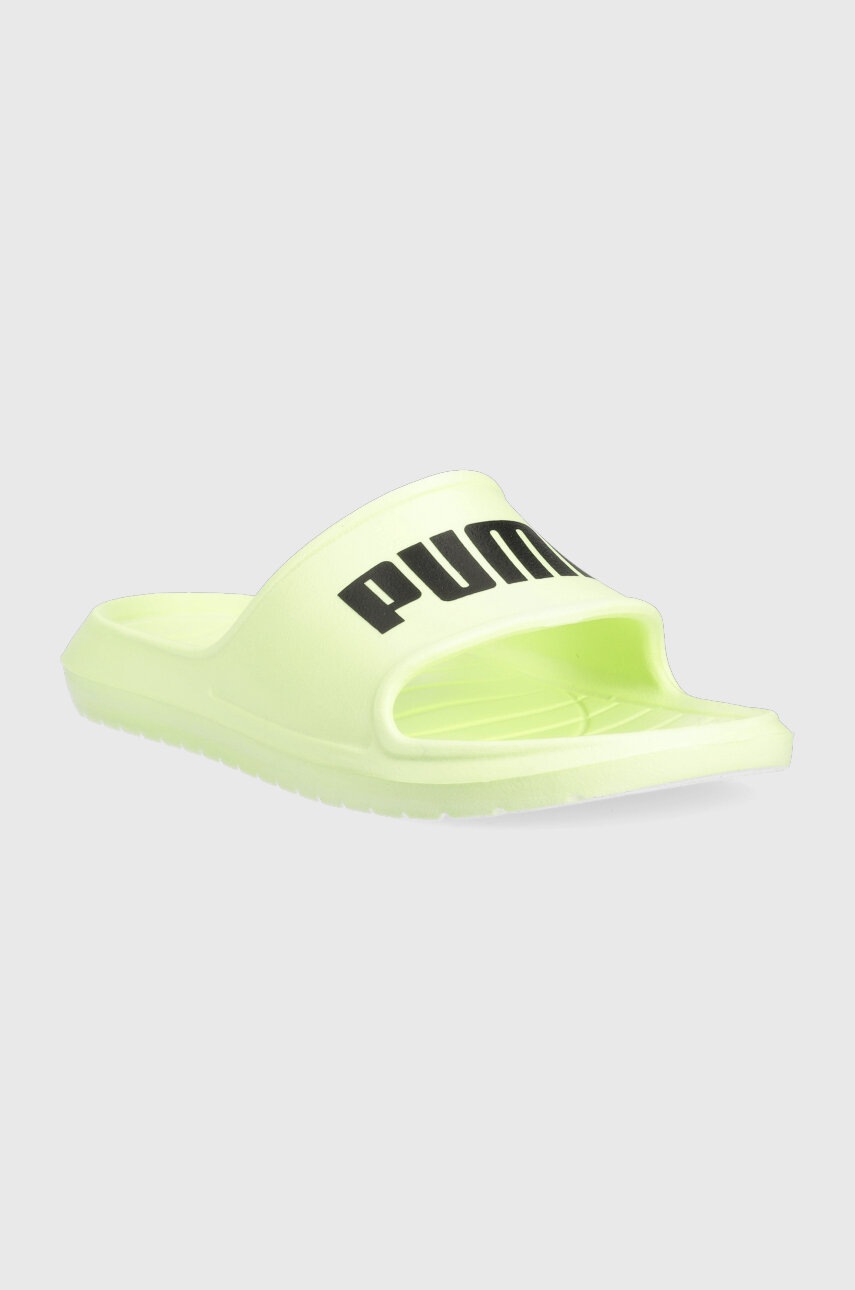 

Шльопанці Puma Divecat v2 Lite колір зелений