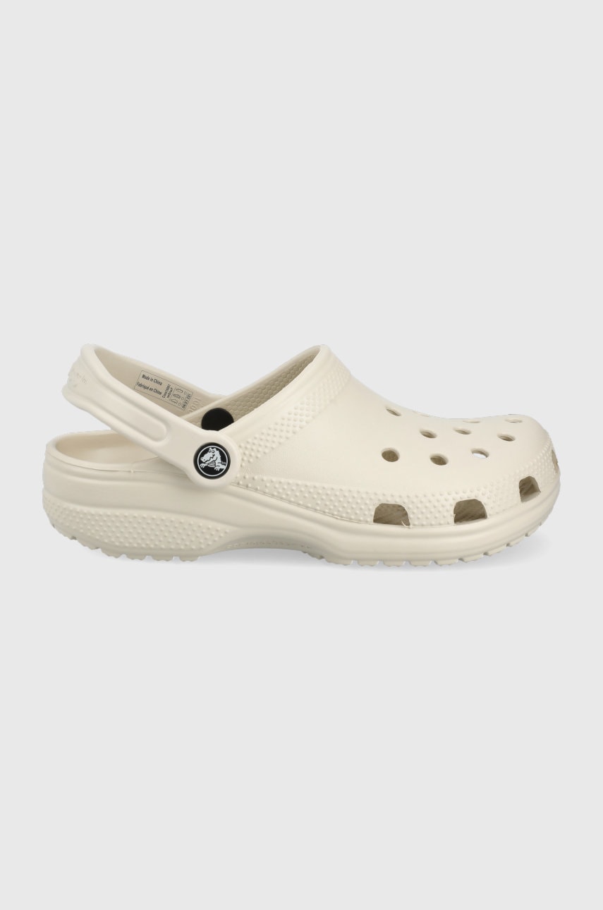 Crocs Papuci Culoarea Bej 10001.160-stucco