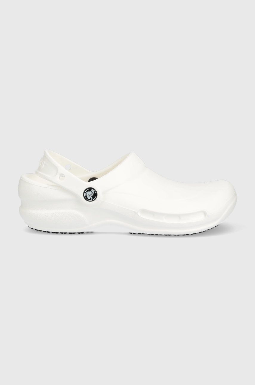 Crocs papuci culoarea alb