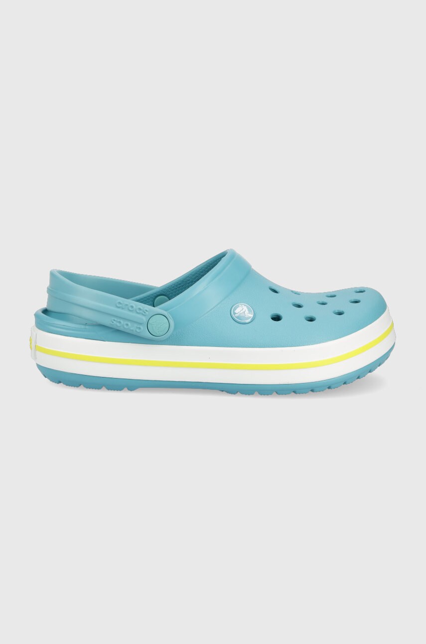 Crocs papuci culoarea turcoaz