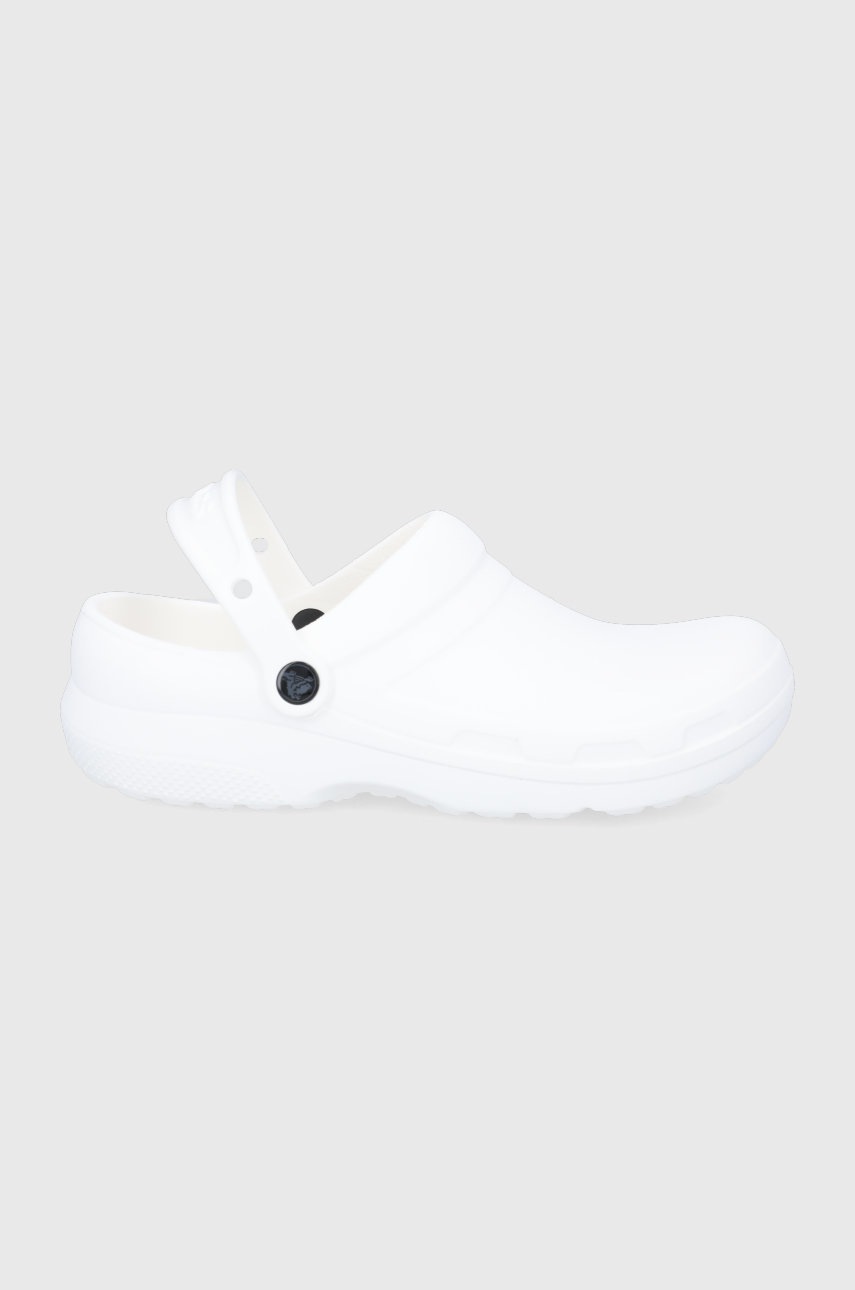 

Чехли Crocs в бяло, Бял