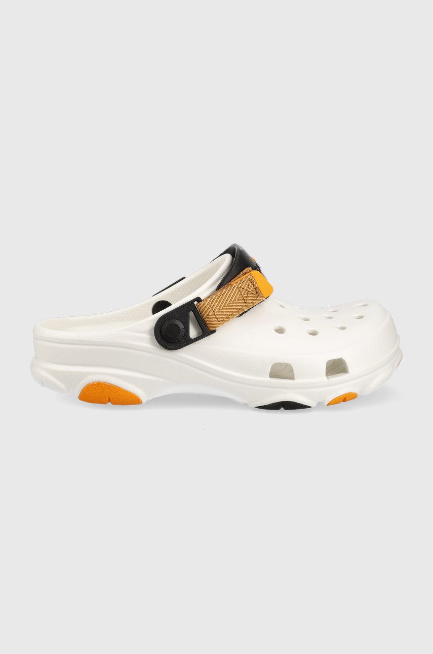Crocs papuci culoarea alb Alb imagine 2022