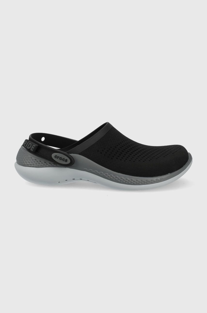 Crocs papuci culoarea negru answear.ro imagine noua 2022
