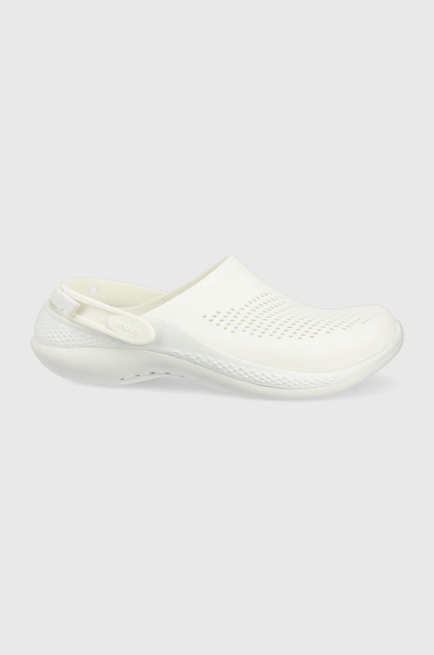 Crocs papuci culoarea alb answear.ro