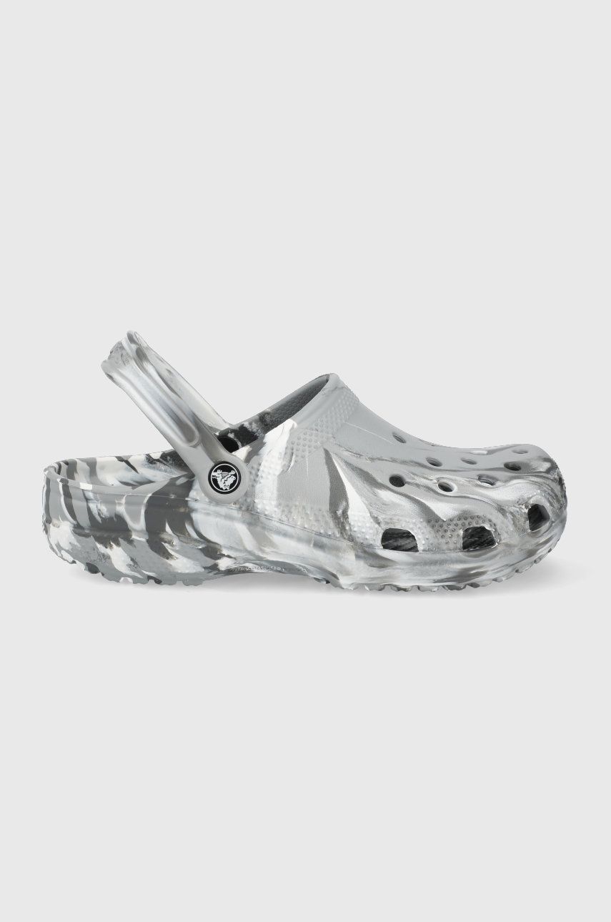 Crocs papuci culoarea gri