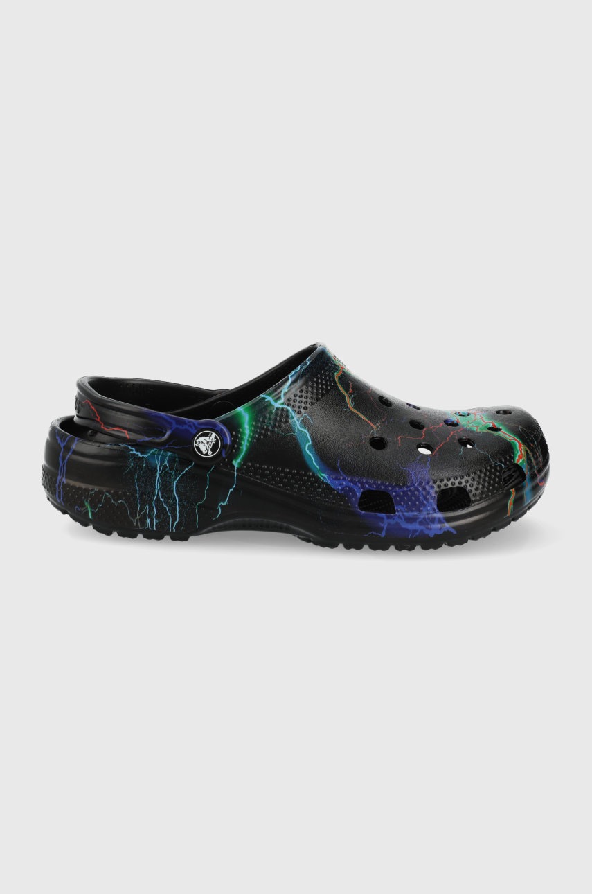 

Чехли Crocs в черно, Черен