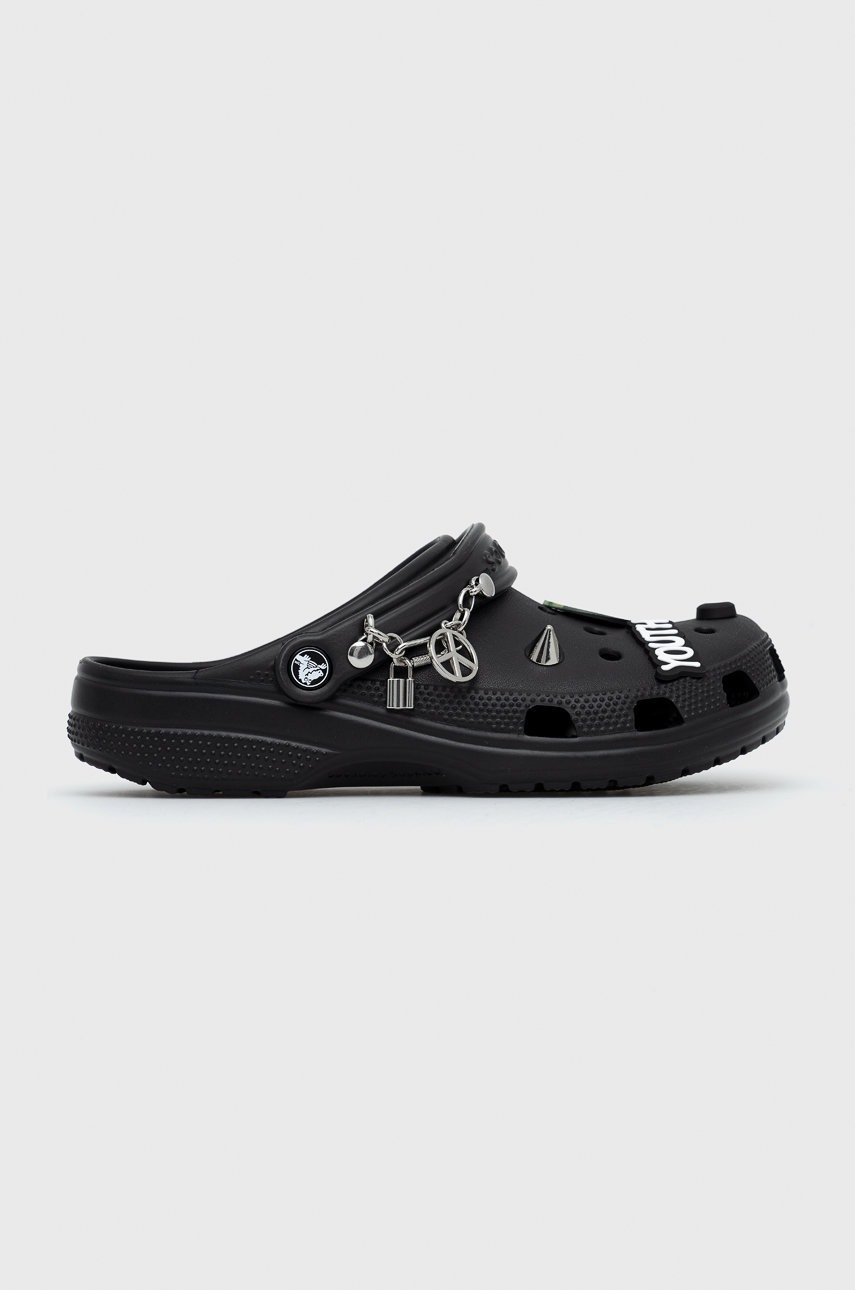 

Чехли Crocs в черно, Черен