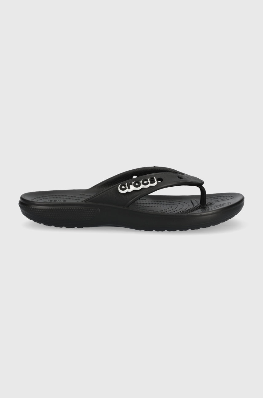 Žabky Crocs černá barva, 207713.001-BLACK - černá -  Svršek: Umělá hmota Vnitřek: Umělá hm