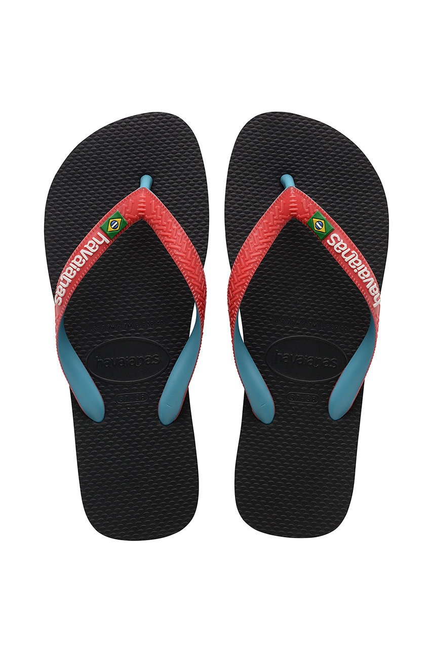 Havaianas slapi Brasil culoarea negru