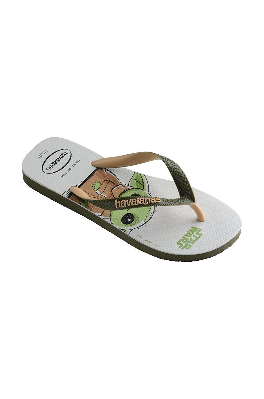 

В'єтнамки Havaianas Star Wars колір зелений