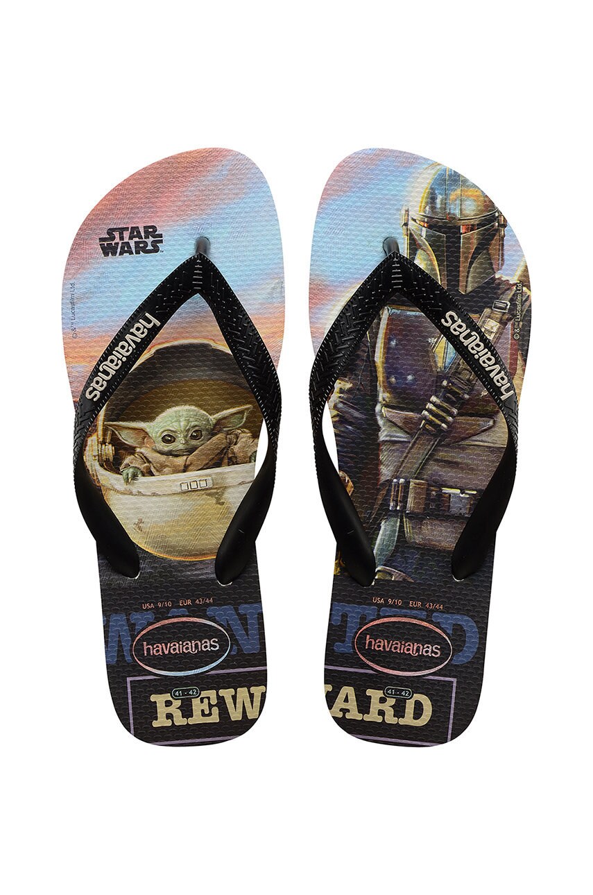 

В'єтнамки Havaianas Top Baby Yoda колір бежевий